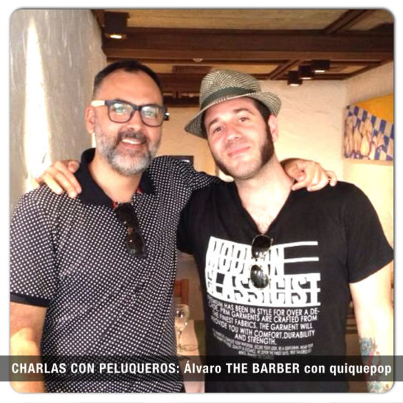 CHARLAS CON PELUQUEROS Alvaro THE BARBER con quiquepop