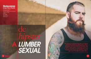 01 de hipster a lumbersexual II by quiquepop revista coiffure mayo 2015