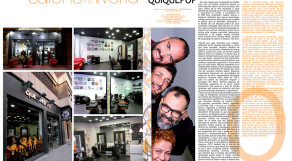 Revista Peluquerías "quiquepop en peluquerías del mundo
