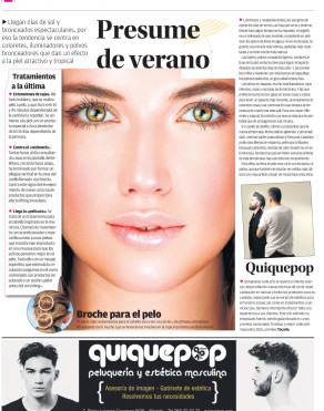 2015 05 periodico Informacion Alicante Extra moda peluqueria quiquepop alicante