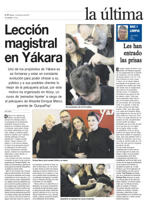 Reportaje quiquepop alicante Periodico El Nostre Alcoy