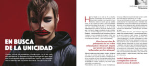 2018 REVISTA COIFFURE PROFESSIONELLE quiquepop EN BUSCA DE LA UNICIDAD BY ENRIQUE MARCO GARCÍA ABRIL 2018