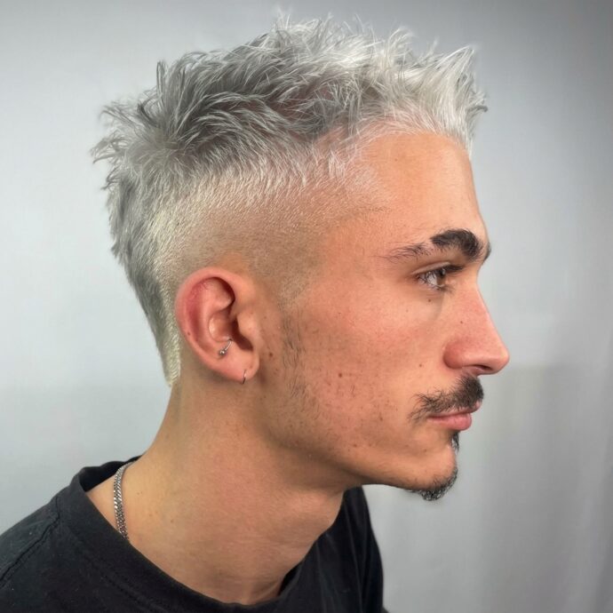 Guía de Decoloración Masculina: Cómo conseguir un rubio platinado o gris sin dañar tu pelo en Alicante